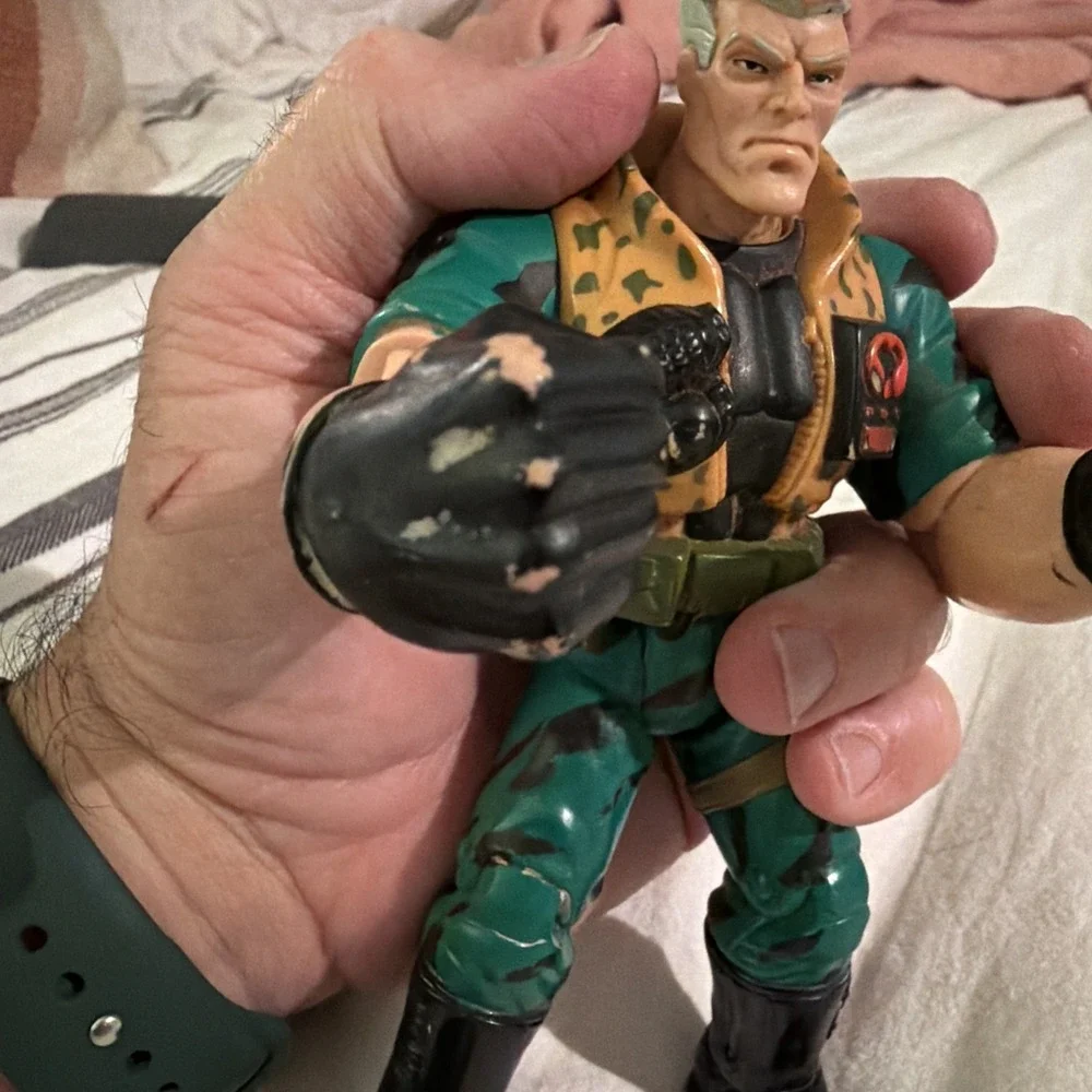 Vintage 1998 Hasbro Small Soldiers Major Chip Hazard Action Figure 6.5
